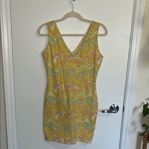 Wild Fable Psychedelic Dress